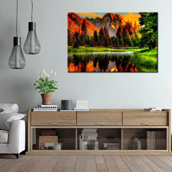 Colorful Forest Canvas Set - FanaticPrintz