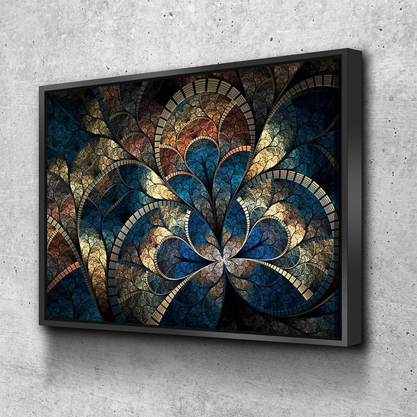 Contemporary Fractal Canvas Set - FanaticPrintz