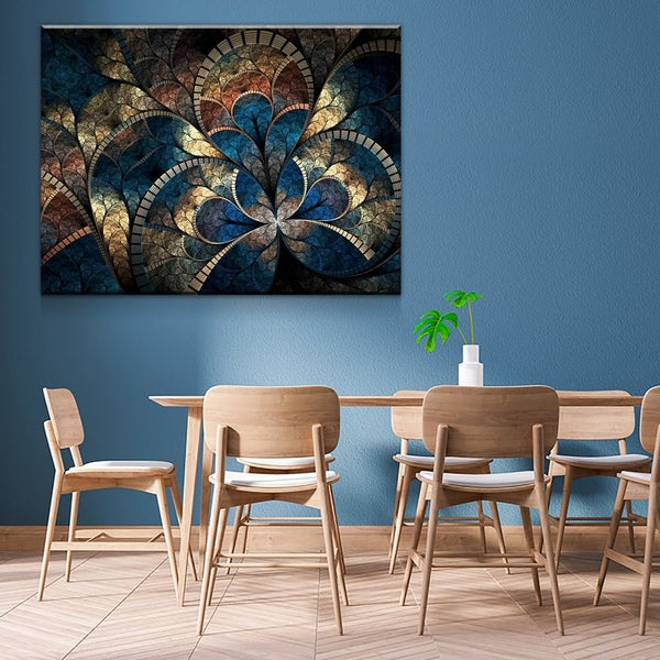 Contemporary Fractal Canvas Set - FanaticPrintz