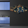 Contemporary Fractal Canvas Set - FanaticPrintz
