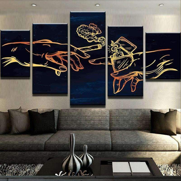 Creational Of Cannabis Black Set - FanaticPrintz