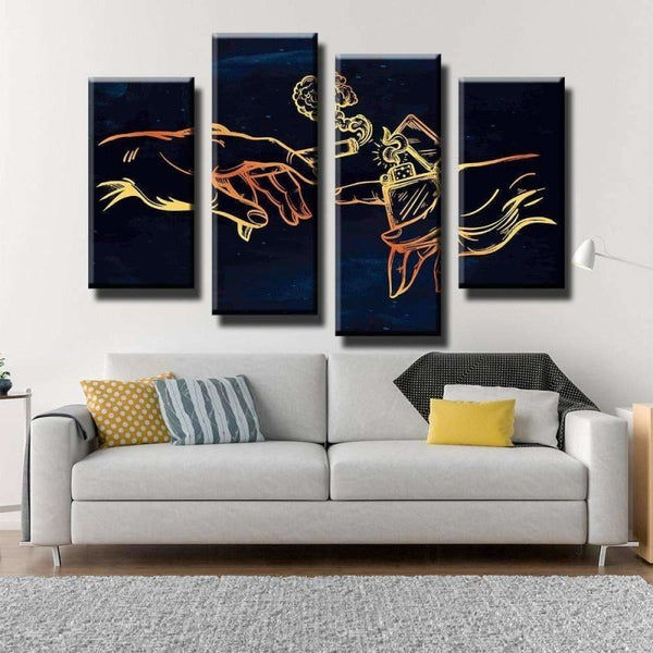 Creational Of Cannabis Black Set - FanaticPrintz