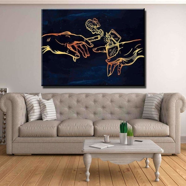 Creational Of Cannabis Black Set - FanaticPrintz
