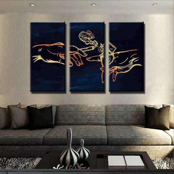 Creational Of Cannabis Black Set - FanaticPrintz