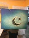Crescent Moon Island Canvas Set - FanaticPrintz