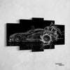 Dodge Viper Water Art Canvas - FanaticPrintz