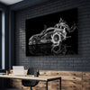 Dodge Viper Water Art Canvas - FanaticPrintz