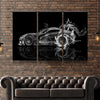 Dodge Viper Water Art Canvas - FanaticPrintz
