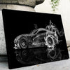 Dodge Viper Water Art Canvas - FanaticPrintz