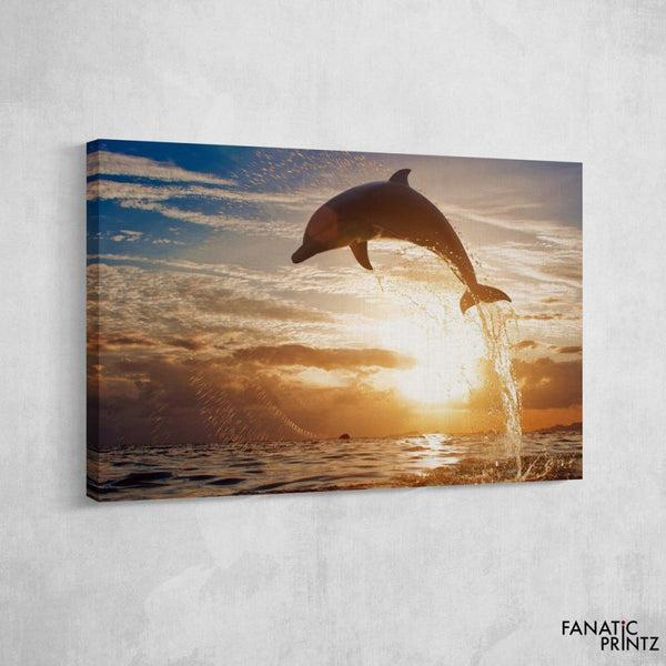 Dolphin Jump Canvas Set - FanaticPrintz