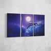 Dolphins In Dawn Canvas Set - FanaticPrintz