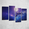 Dolphins In Dawn Canvas Set - FanaticPrintz