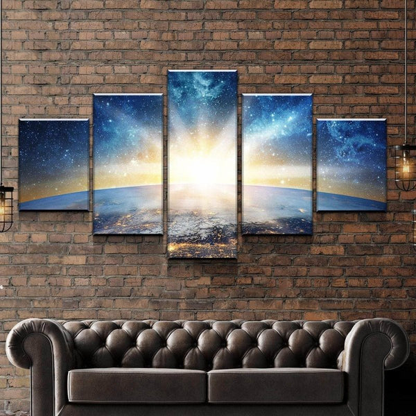 Earths Galaxy Canvas Set - FanaticPrintz