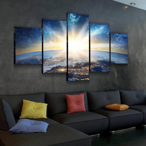 Earths Galaxy Canvas Set - FanaticPrintz