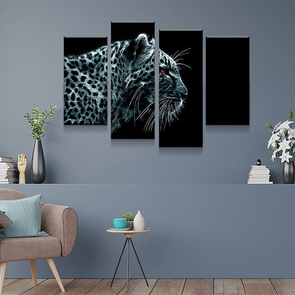 Electric Leopard Canvas Set - FanaticPrintz