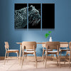 Electric Leopard Canvas Set - FanaticPrintz