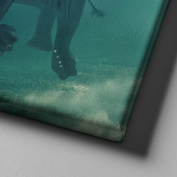 Elephant Under Water Canvas Set
