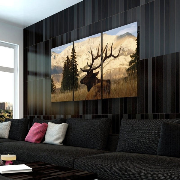 Elk Painting Canvas Set - FanaticPrintz