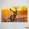 Elk Sunset Canvas Set - FanaticPrintz