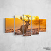Elk Sunset Canvas Set - FanaticPrintz