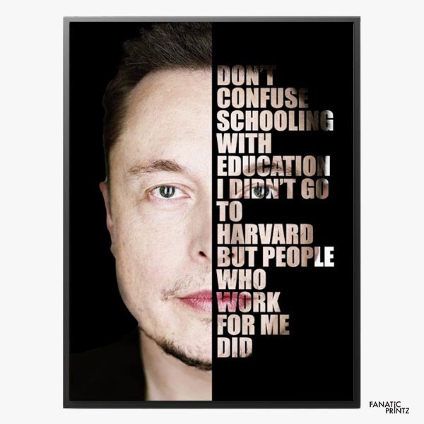ELON MUSK - LIMITED EDITION - FanaticPrintz