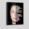 Elon Musk Quote Canvas
