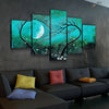 Emerald Dream Canvas Set By Amber Lamoreaux Art