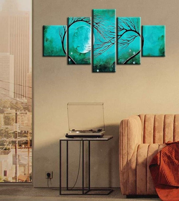 Emerald Dream Canvas Set By Amber Lamoreaux Art