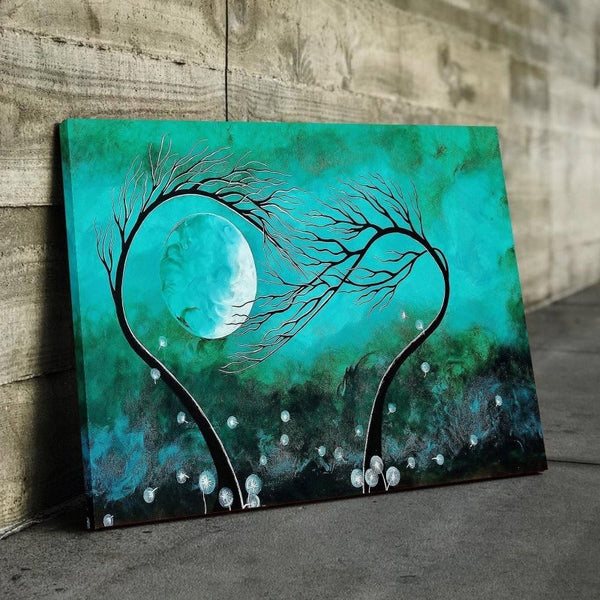 Emerald Dream Canvas Set By Amber Lamoreaux Art
