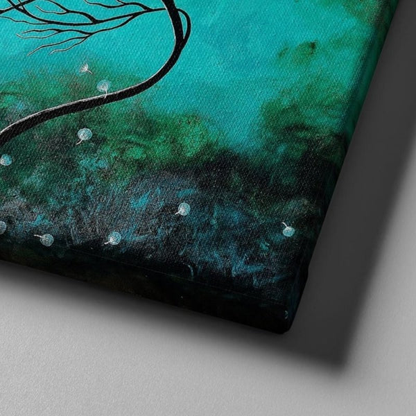 Emerald Dream Canvas Set By Amber Lamoreaux Art