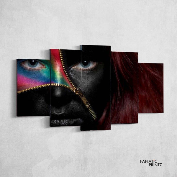 Face Zipper Canvas Set