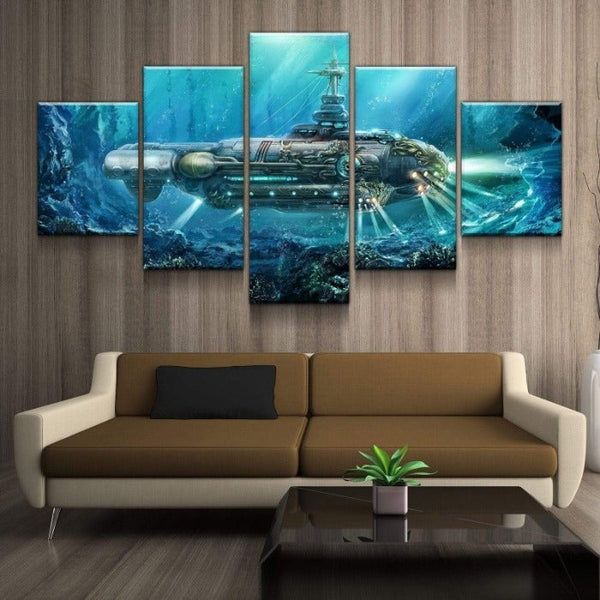 Fanatic Submarine Canvas Set