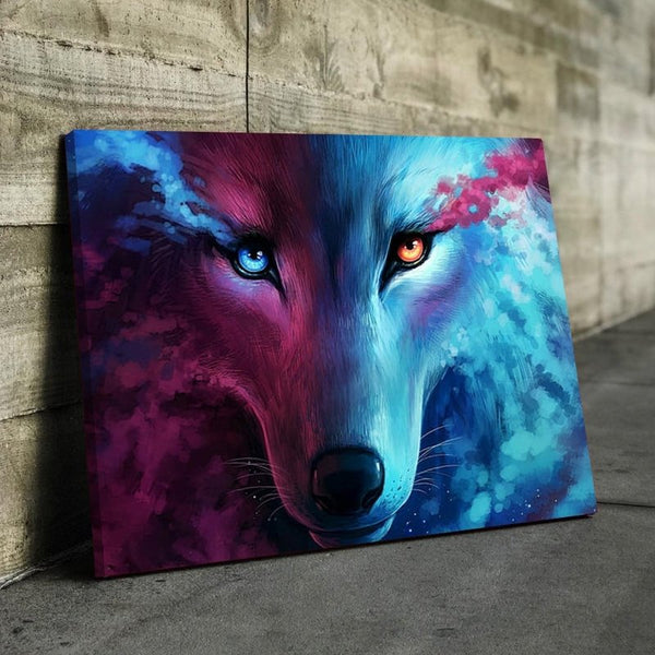 Fanatic Wolf Canvas Set