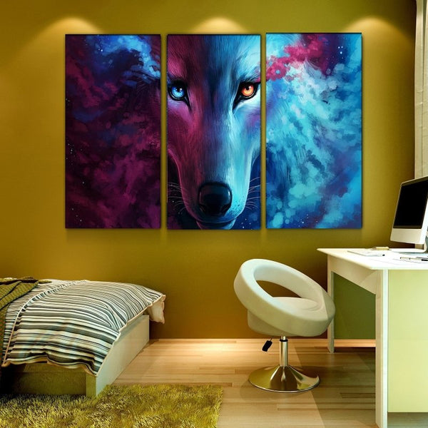 Fanatic Wolf Canvas Set