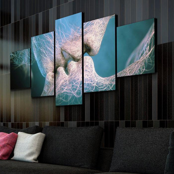 Kissing And Feelings Canvas Set