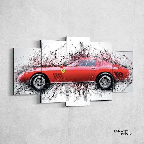 Ferrari Rossa Digital Canvas Set