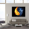 Fire Vs Ice Canvas Set
