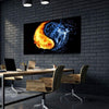 Fire Vs Ice Canvas Set