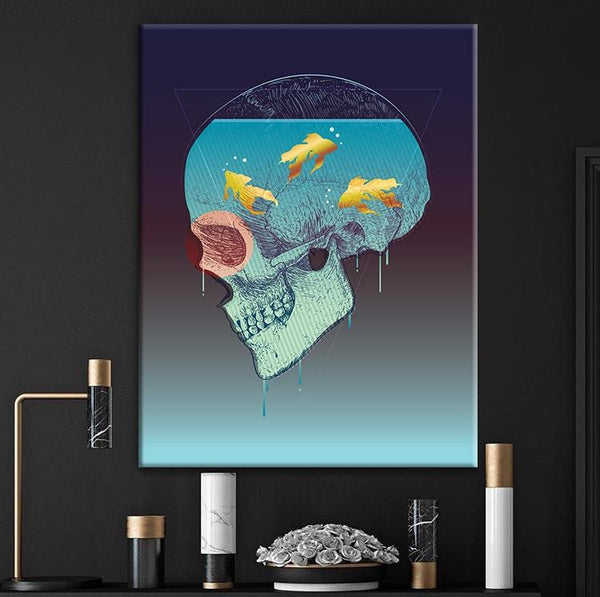 Fish Bowl Canvas Set - FanaticPrintz