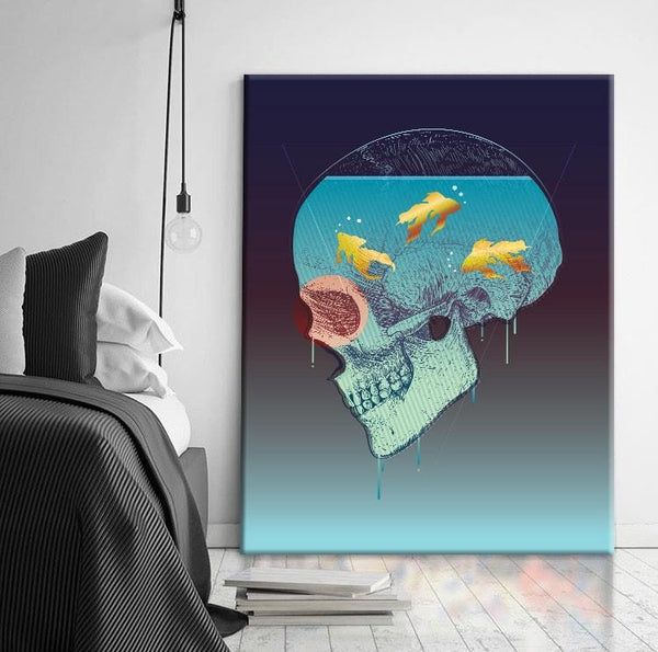 Fish Bowl Canvas Set - FanaticPrintz