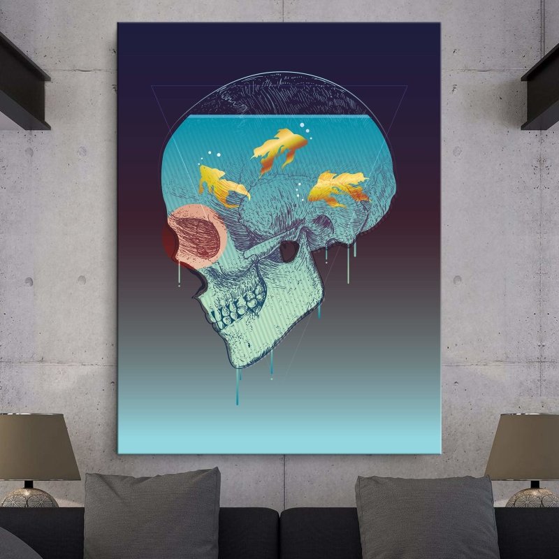 Fish Bowl Canvas Set - FanaticPrintz