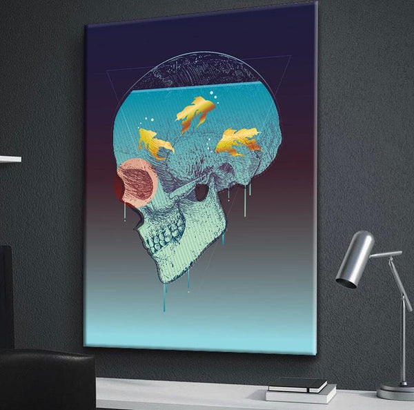 Fish Bowl Canvas Set - FanaticPrintz