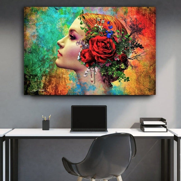 Flowered Mind Canvas Set