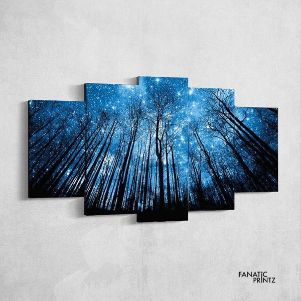 Forest Full Of Stars Canvas Set