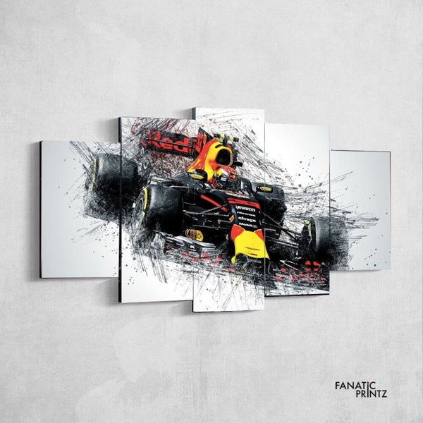 Formula One Redbull Canvas Set