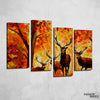 Four Happy Buck Canvas Set - FanaticPrintz