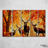Four Happy Buck Canvas Set - FanaticPrintz