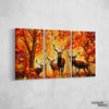 Four Happy Buck Canvas Set - FanaticPrintz