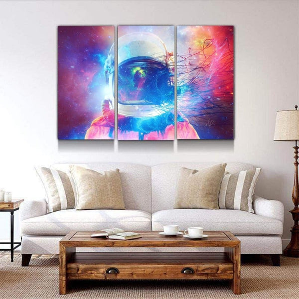 Galaxy Astronaunt Canvas Art