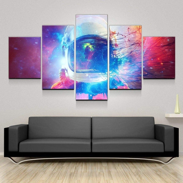Galaxy Astronaunt Canvas Art